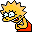 Lisa laughing icon